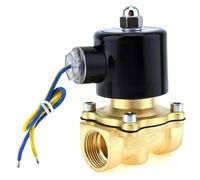 ZIATLPMW Elettrovalvola elettrica 1/4 "3/8" 1/2 "3/4" 1 "DN8/15/20/25 Normalmente Chiusa Pneumatica Acqua Olio Interruttore del Flusso d'Aria 12/24V 110/220V(1-2In DN15,DC 12V)