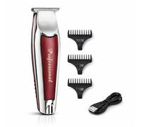 ZiaWorld Rasoio per capelli e barba senza fili, impermeabile, velocità regolabili, ricaricabile tramite USB, motore a basso rumore e lunga durata della batteria, per taglio di capelli da uomo