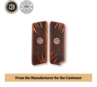 ZIB GRIPS Tokarev M57 impugnatura lunga per pistola fatta a mano in legno di ...