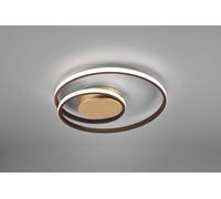 LED Design Soffitto Lampada Dimmerabile Ess Camera Illuminazione Anelli Ruggine