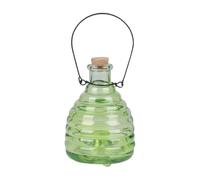 Zibeem Cattura vespe - Barattolo di vetro riutilizzabile trappola per per esterni, riutilizzabile, per esterni, giardino, casa, fattoria, albero, patio, cortile, mosche