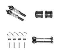 ZIBOXI 1 pz. Albero di trasmissione CVD da 37 mm/39 mm/42 mm, set di osso a dondolo for Tamiya TT02 XV01 XV02 RC, parti di aggiornamento for auto.(37)