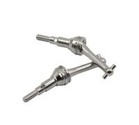 ZIBOXI 2 pezzi di alberi di trasmissione a osso di cane adatti for MJX 1/14 Hyper Go Truck 14301 14302 CVD 14410 RC Car Upgrade Parts Accessories(Silver)