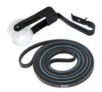 ZIBOXI 341241 691366 Kit cinghia e puleggia for cestello asciugatrice Whirl-Pool for asciugatrice Ken-More PS346995 AP2946843 EAP346995 W10131364
