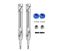 ZIBOXI Albero dell'asse anteriore e albero di trasmissione posteriore 1/10 adatti for Traxxas Slash 2WD 4X4 Rustler RC Car Upgrade Parts(A front)