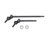 ZIBOXI Albero di trasmissione anteriore a velocità costante, albero di trasmissione CVD a 3 sezioni for auto cingolata RC 1/10 SCX10 III, parti di aggiornamento for assale a portale