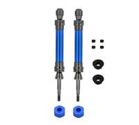 ZIBOXI Albero di trasmissione anteriore e posteriore CVD 1/10 adatto for Traxxas Slash, Rustler, Stampede, Hoss VXL 4X4, parti di aggiornamento for auto RC(Navy rear)