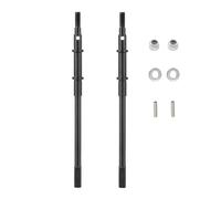 ZIBOXI ASSALI AR44 Giunto anteriore posteriore CVD Albero di trasmissione Dogbone RC 1/10 Axial SCX10-II 90046 90047 Adatto for Jeep Wrangler(2PCS rear)
