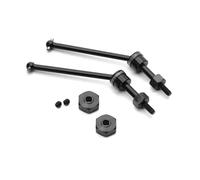 ZIBOXI Giunto universale CVD anteriore medio nero for modellini di auto TEAM LOSI 1/8 LMT 4WD SOLID LOS04022