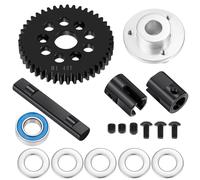 ZIBOXI Ingranaggi differenziali, gruppo sterzo, protezione telaio, piastra paramotore, adattatore mozzo esagonale ruota, perni dadi for auto RC 1/7 Felony 6S(43T)