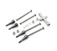ZIBOXI Set di alberi di trasmissione CVD anteriore e posteriore for SCY 16101, 16102, 16103 e 16201 Pro, parti di aggiornamento for auto RC con spazzole 1/16