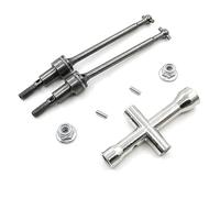 ZIBOXI Set di alberi di trasmissione CVD for SCY 16101, 16102, 16103 e 16201 Pro 1/16, parti di aggiornamento for auto RC con spazzole(As Shown Front)