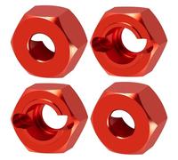 ZIBOXI Supporto for servomozzo esagonale, mozzo ruota esagonale, attacco differenziale CVD anteriore e posteriore, adatto for parti di aggiornamento HPI Venture Hilux 1/18(Adapter-A)