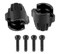 ZIBOXI Supporto for servomozzo esagonale, mozzo ruota esagonale, attacco differenziale CVD anteriore e posteriore, adatto for parti di aggiornamento HPI Venture Hilux 1/18(Rear Cup-A)