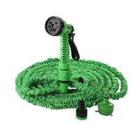 ZIBOXI Tubo da giardino da 150FT Tubo flessibile for acqua flessibile espandibile Tubo flessibile for acqua UE Tubo con pistola a spruzzo for irrigazione a spruzzo for autolavaggio