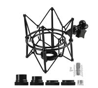 ZibugZag Supporto antiurto per microfono a condensatore, per AT2020 MXL 770 MXL 990 Neumann U8/U87Ai Samson G Track Pro Rode Procaster NT1-A NT2-A e altri