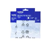 ZickZackNaehmaschine 30 bobine Brother per macchina da ricamo e macchina da cucire Innovis, CS10, CX70PE, J17S e molti altri (20,4 x 11,5 mm) | accessori per macchina da cucire