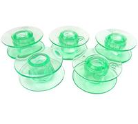 5 bobine verdi per macchina da cucire Husqvarna Viking gruppo 5, 6, 7 (Designer I, Designer II, Platinum, Freesia, Scandinavia)