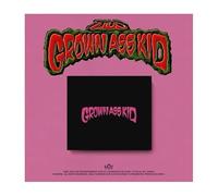 ZICO - Custodia per album con scritta "Grown Ass Kid", versione CD+opuscolo+adesivo+tracciamento sigillato