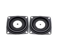 ZIDDAR 2Pieces 53mm Corni Basso Diaframma Altoparlanti Set Per Il Suono Ottimizzato Per La Casa Sistemi Uditivi Cabinet Parte