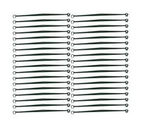 ZIDDAR 36 bracci di paletto per gabbia di pomodori per piante rampicanti da giardino piante ortaggi 30 cm connettori tralicci espandibili pali da giardino