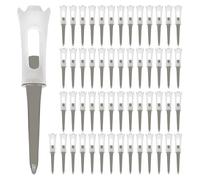 ZIDDAR 50 Pz/pacco Più Distanza Altezza Coerente Golf Tees Castelli Standard Golf Tees Set Per Golf Driver Formazione A Bassa Resistenza Tees