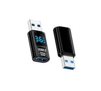 ZIDDAR Adattatore dati da USB C maschio a USB A femmina ad alta velocità, 36 W, ricarica per computer portatili e smartphone e tablet