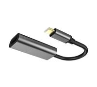 ZIDDAR Adattatore HDMI USB C 4K per computer portatili uscita video ad alta risoluzione lega di alluminio/ABS Casting Migliore isolamento termico tipo C all'adattatore HDMI