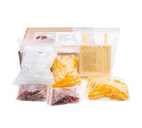 ZIDDAR Apicoltura Allevamento Incubazione Box Gabbia Kit di allevamento completo Allevamento di api Strumenti per api Forniture Appese Mangiatoie per uccelli per esterni Casette per uccelli per