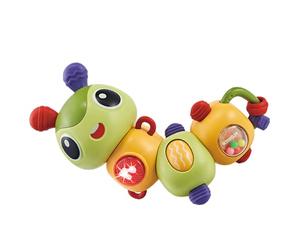 ZIDDAR Bruchi rotanti manuali con suono e luce giocattolo sensoriale per lo sviluppo cognitivo della prima infanzia giocattolo sensoriale del bambino giocattolo sensoriale del bambino