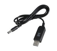 ZIDDAR Cavo di alimentazione da USB A a CC 5,5 x 2,1 mm, da 5 V a 9 V, per altoparlanti compatibili con Bluetooth e adattatore di alimentazione USB da 100 cm