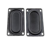 ZIDDAR Confezione da 2 diaframmi per corno di basso, membrana vibrante per altoparlante e woofer per radiatore, per migliorare il suono