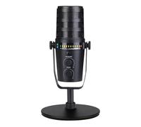 ZIDDAR High Fidelitys - Microfono dinamico USB per giochi e podcasting, con sensibilità regolabile e riduzione del rumore