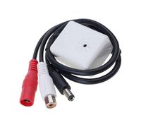 ZIDDAR Microfoni di alta qualità per sistemi CCTV resistenti alle intemperie con ampia copertura CCTV Sound Pickup