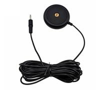 ZIDDAR Microfono da conferenza da 3,5 mm, 5 m, 20 Hz-16 kHz, portatile, per riunioni online, chat, colore: nero