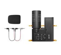 ZIDDAR Microfono Hi-Fi per microfono IVM, facile da usare e trasportare, include parabrezza per una chiara audizione esterna