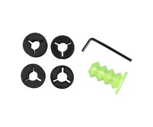 ZIDDAR Morbido blocco di smorzamento per kit di modifica pedale adatto per G27/G29 per accessori di aggiornamento della ruota da corsa Miglioramento del freno a farfalla