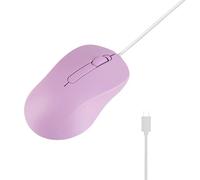 ZIDDAR Mouse portatile tipo C USB C 3 pulsanti 1000DPI gioco ergonomico per PC portatile e altri dispositivi di tipo C