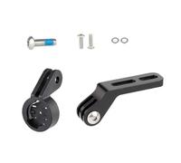 ZIDDAR Staffa di montaggio regolabile per sellino per bicicletta, adattatore in alluminio per fanale posteriore, per la maggior parte delle selle e lampade per bicicletta