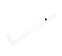 ZIDDAR Supporto per scheda grafica verticale con supporto regolabile in alluminio a forma di L GPU Staffa per PC Case Computer Staffa per scheda grafica