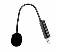 ZIDDAR USB Plug Microfono Tutto Per Conferenze Giochi Chat Laptop PC Microfono 9 '' Tubo Con Interruttori