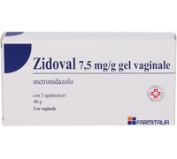 zidoval Gel Vaginale 0,75% Metronidazolo 40g + 5 Applicatori