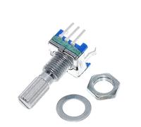 ZIDRMTKVK Encoder rotativo 10PCS Manico Prugna 15mm 20mm Interruttore di codifica Encoder rotativo/EC11/Potenziometro Digitale con Interruttore 5 Pin(20mm)