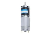 ZIDRMTKVK Motore Riduttore a Corrente Continua con epicicloidale da 12 V, 24 e 15 W, Coppia Elevata 36 mm, Motore Piccolo GP-555(6mm Motorand Bracket,24V 160RPM)
