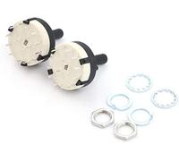 ZIDRMTKVK Switch Encoder 2pc Top Swotary Band Selector Rs26 2 Posizione del palo 6 Selettore Rotante Selezionabile a Banda
