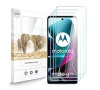 Zidwzidwei Pellicola Protettiva in Vetro Temperato per Motorola Moto G200 5G [3Pezzi], Durezza 9H, 2.5D Alta Definizione, Senza Bolle, Anti Graffio Protezione Schermo per Motorola Moto G200 5G