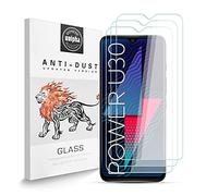 Zidwzidwei Pellicola Protettiva in Vetro Temperato per Wiko Power U30 [3Pezzi], Durezza 9H, 2.5D Alta Definizione, Senza Bolle, Anti Graffio Protezione Schermo per Wiko Power U30
