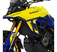 Zieger Caduta di Prua Compatibile Con Suzuki Alimentazione-V 800 Paracolpi Nero