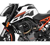 Zieger Caduta di Prua Protezione Urti Staffa Compatibile Con KTM 125 Duke Nero