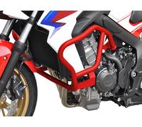 Zieger Caduta di Prua Staffa di Protezione Urti per Honda CB 650 F R Rossa